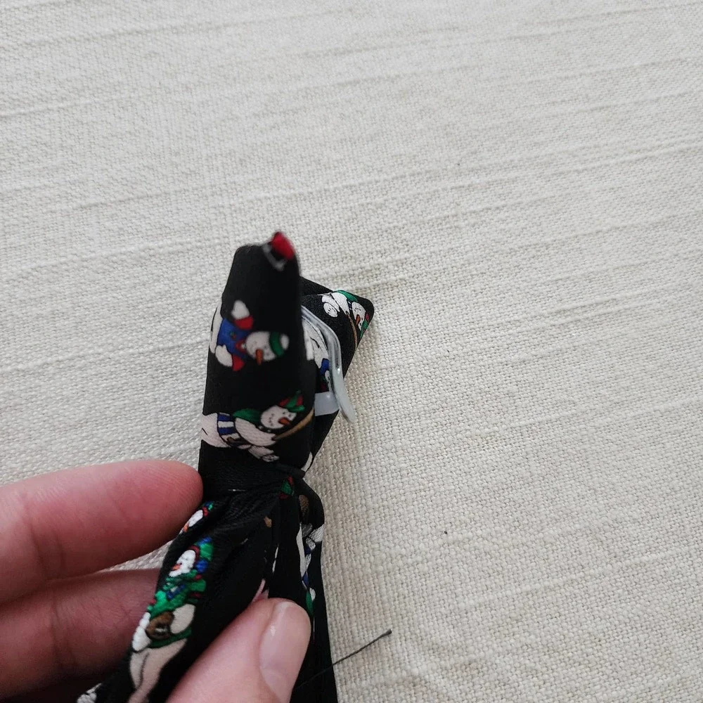 Snowman Sporty Clip-on Tie toddler/kids